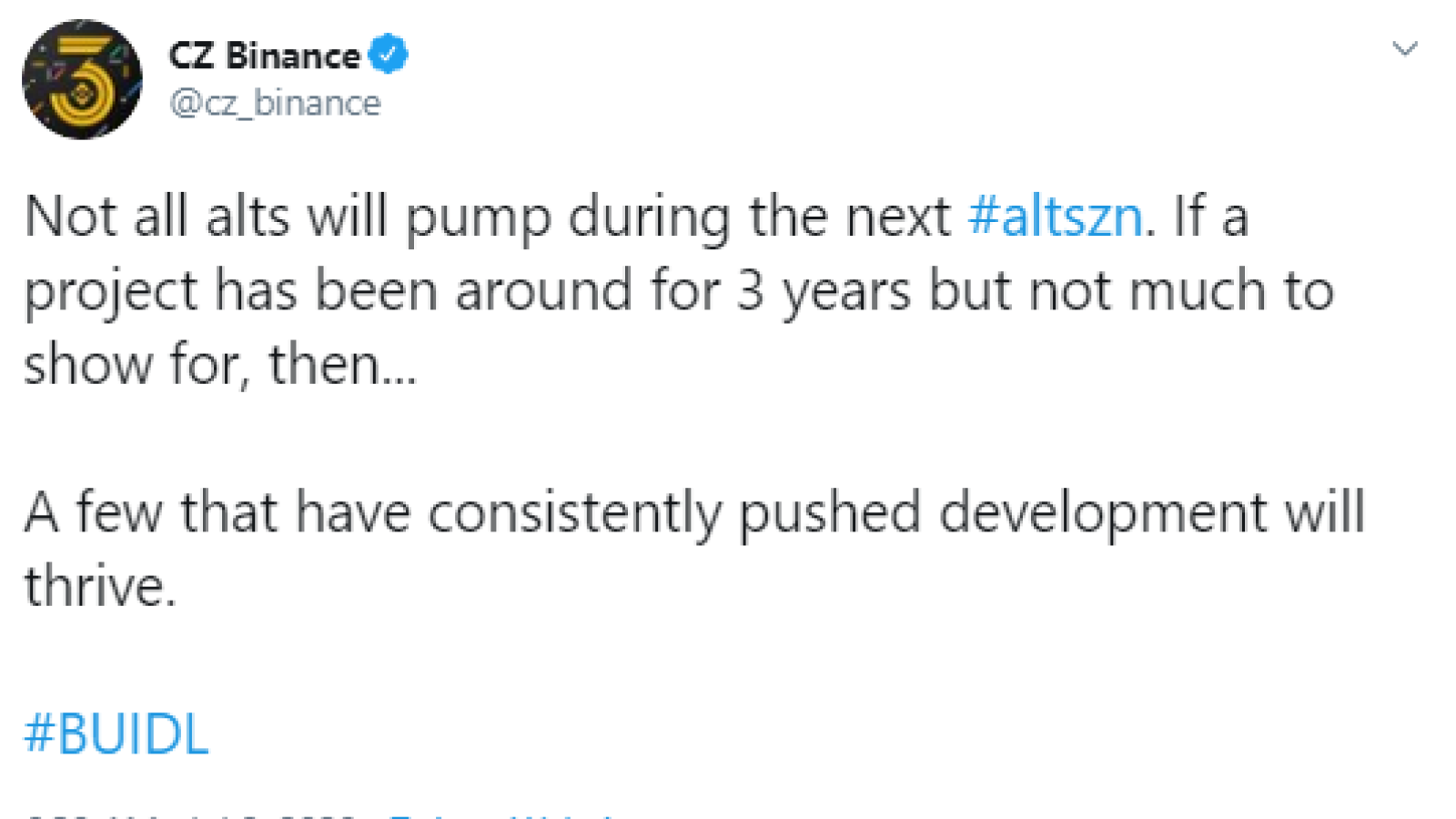 CZ Binance