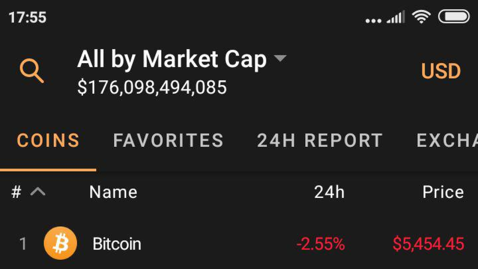 Functionality of Coin Stats app