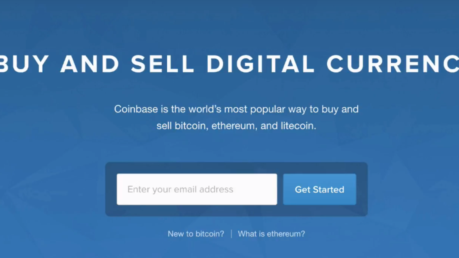 Coinbase site