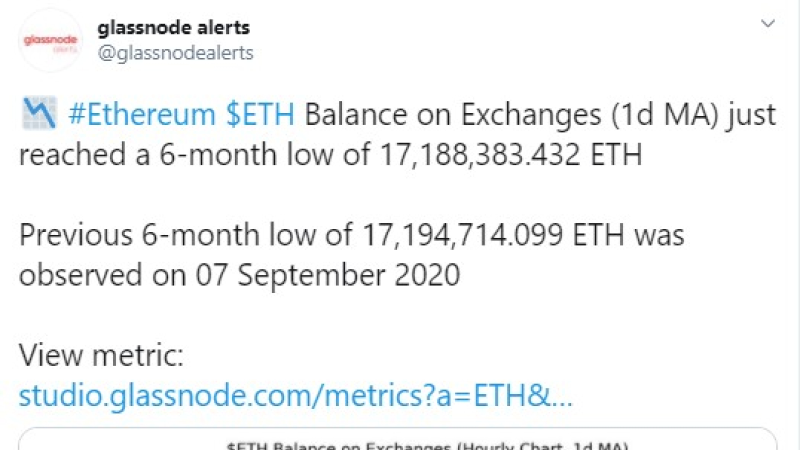 eth ballance is really long