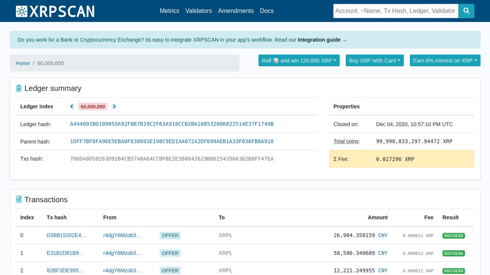 XRP Scan