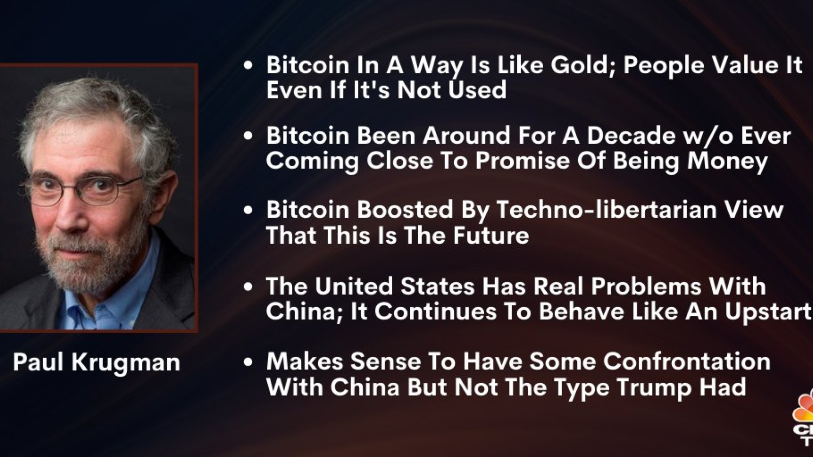 paul krugman bitcoin