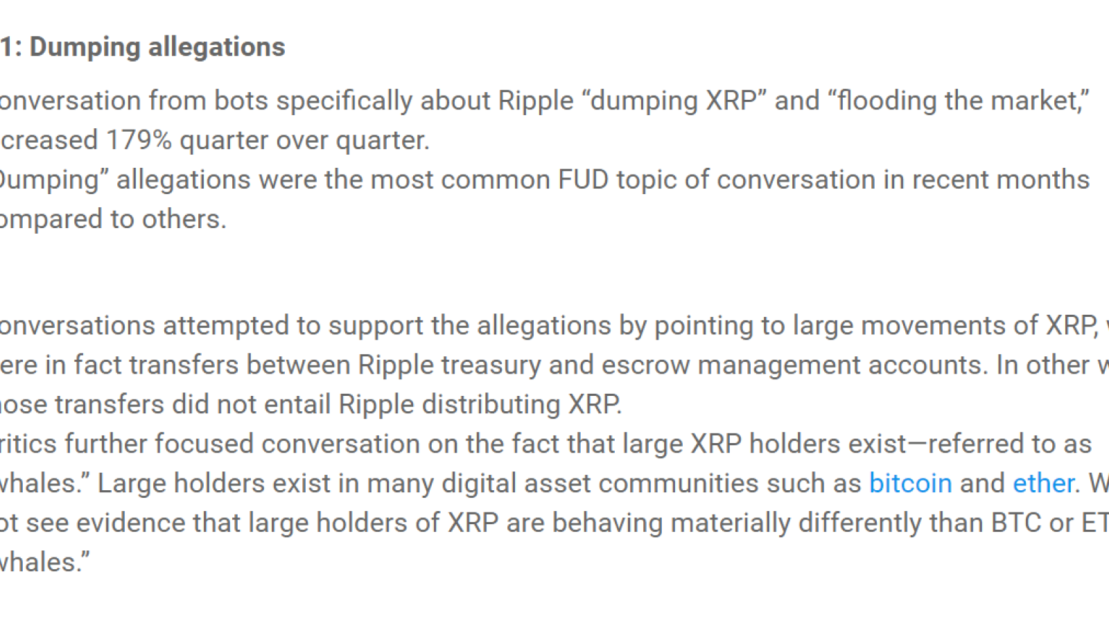FUD about XRP