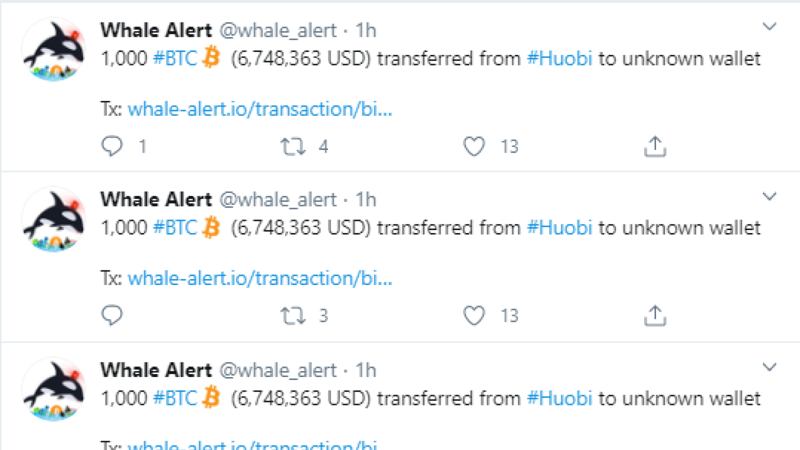 Huobi BTC