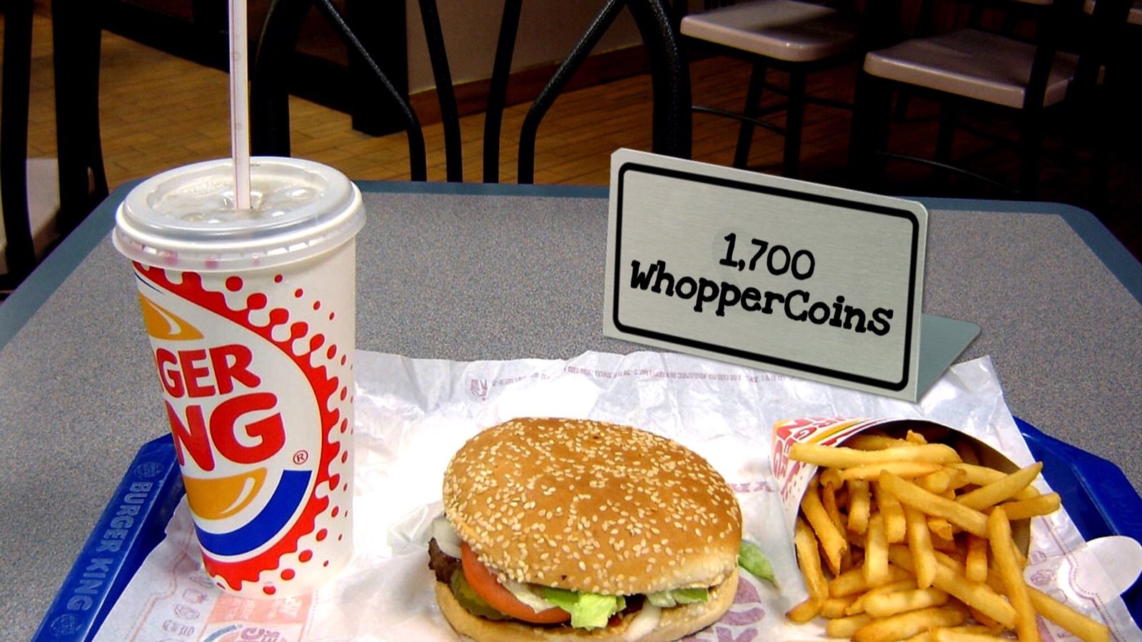  In Russia, you can buy a whopper for 1,700 WhopperCoins