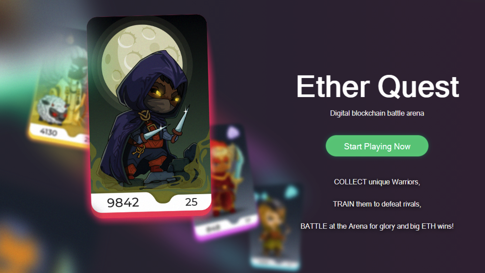 Ether Quest website