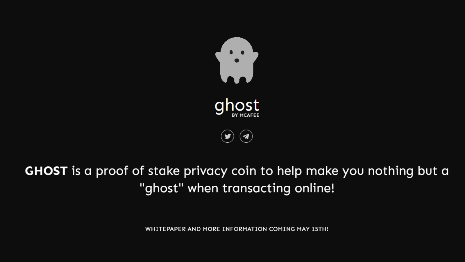 GHOST McAfee