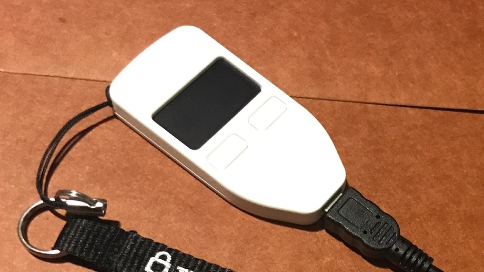 Trezor wallet photo