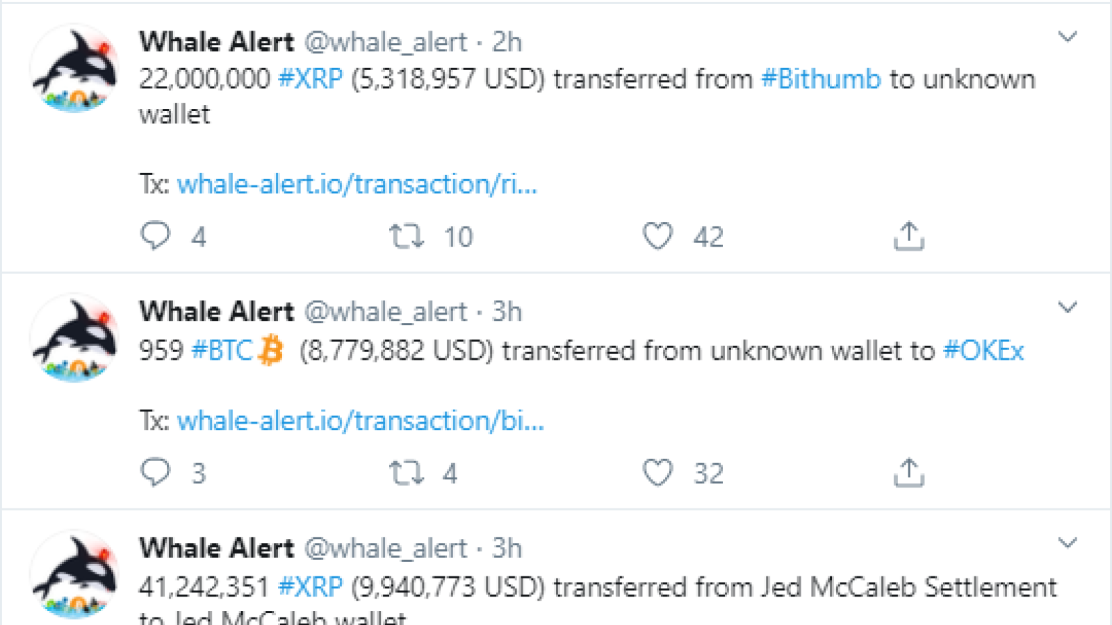XRP Whale Alert
