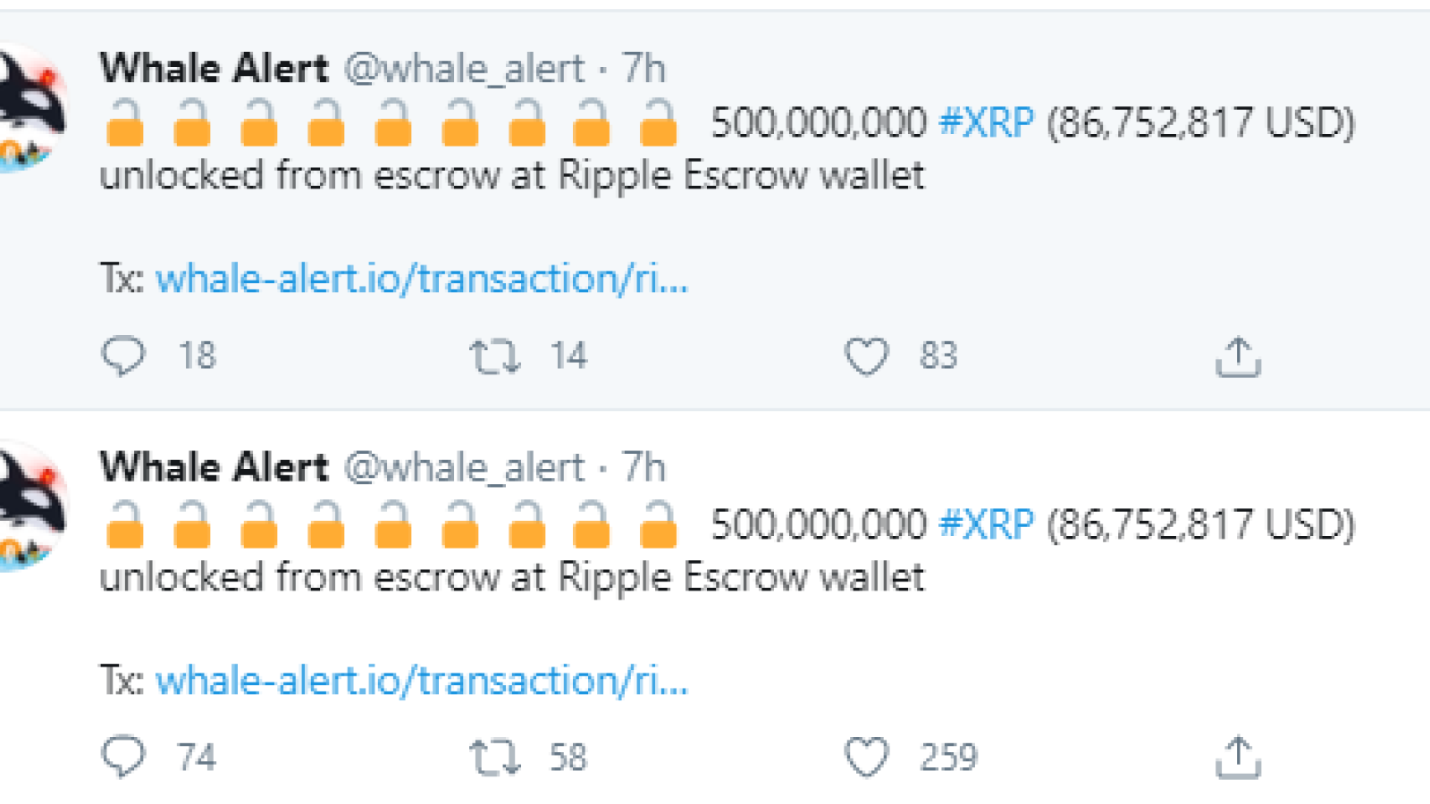 XRP escrow