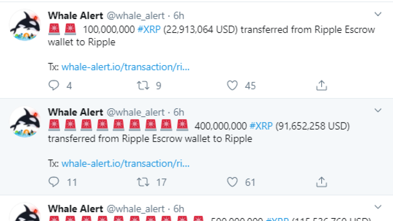 XRP out