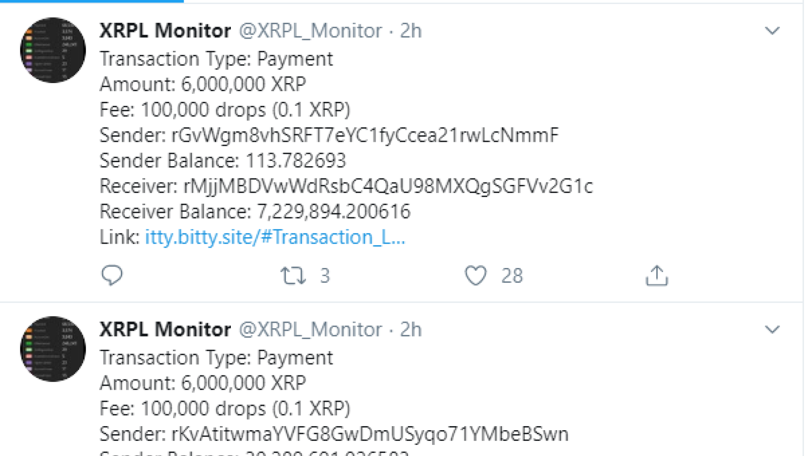 XRPL Monitor