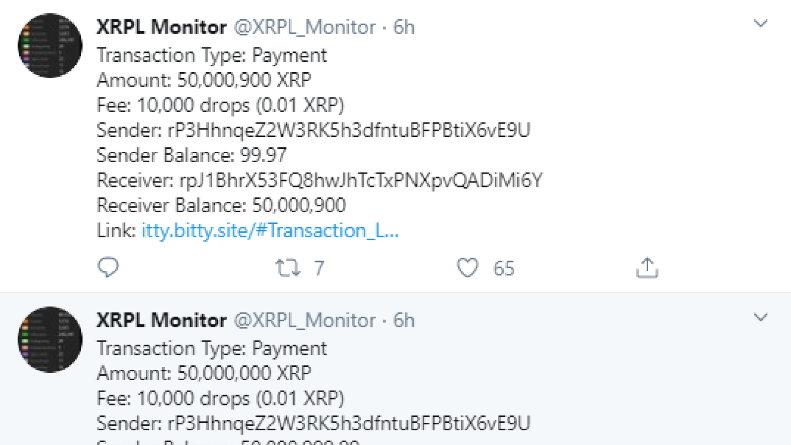 XRP 200 mln