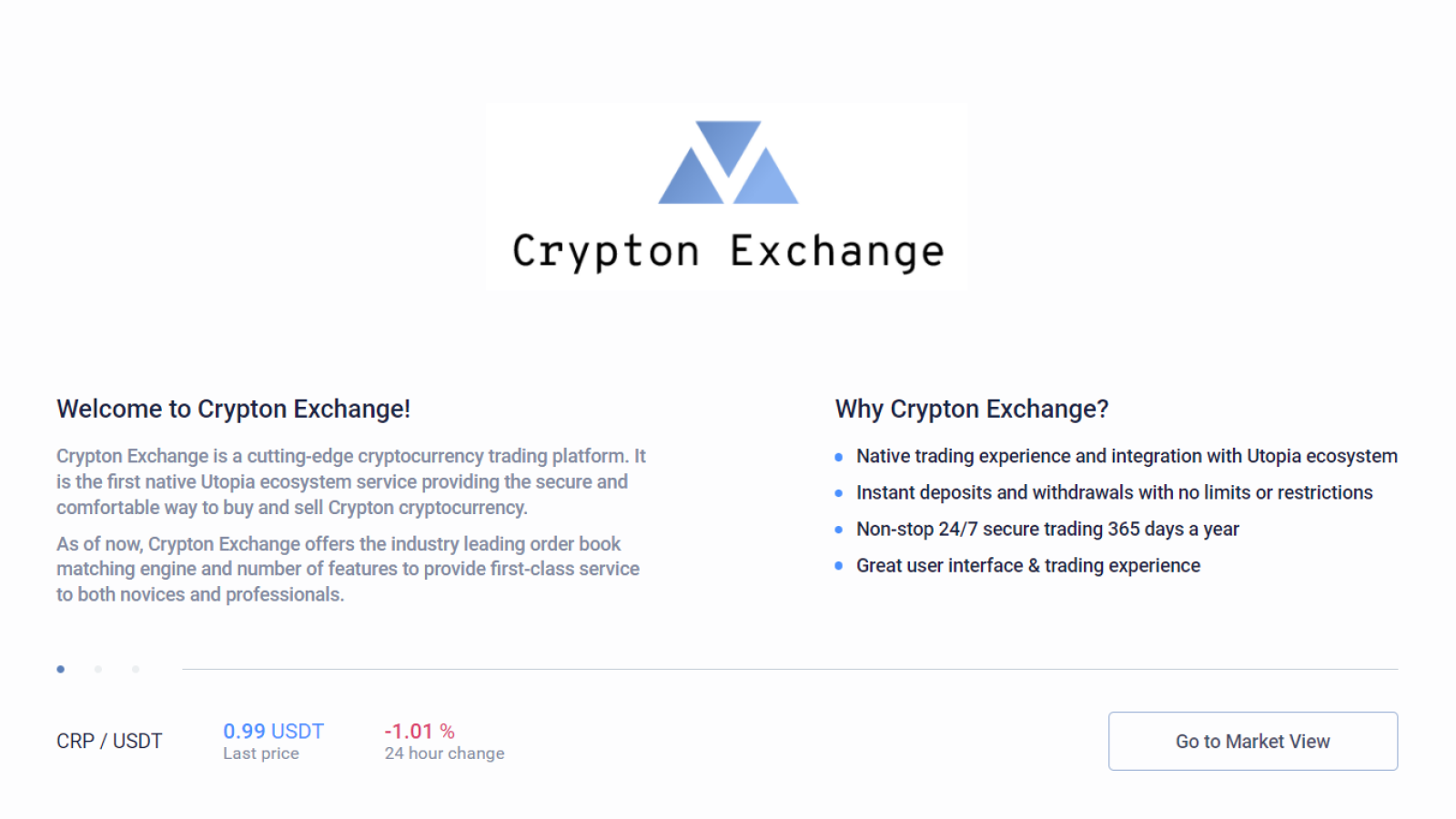 Crypton Exchange