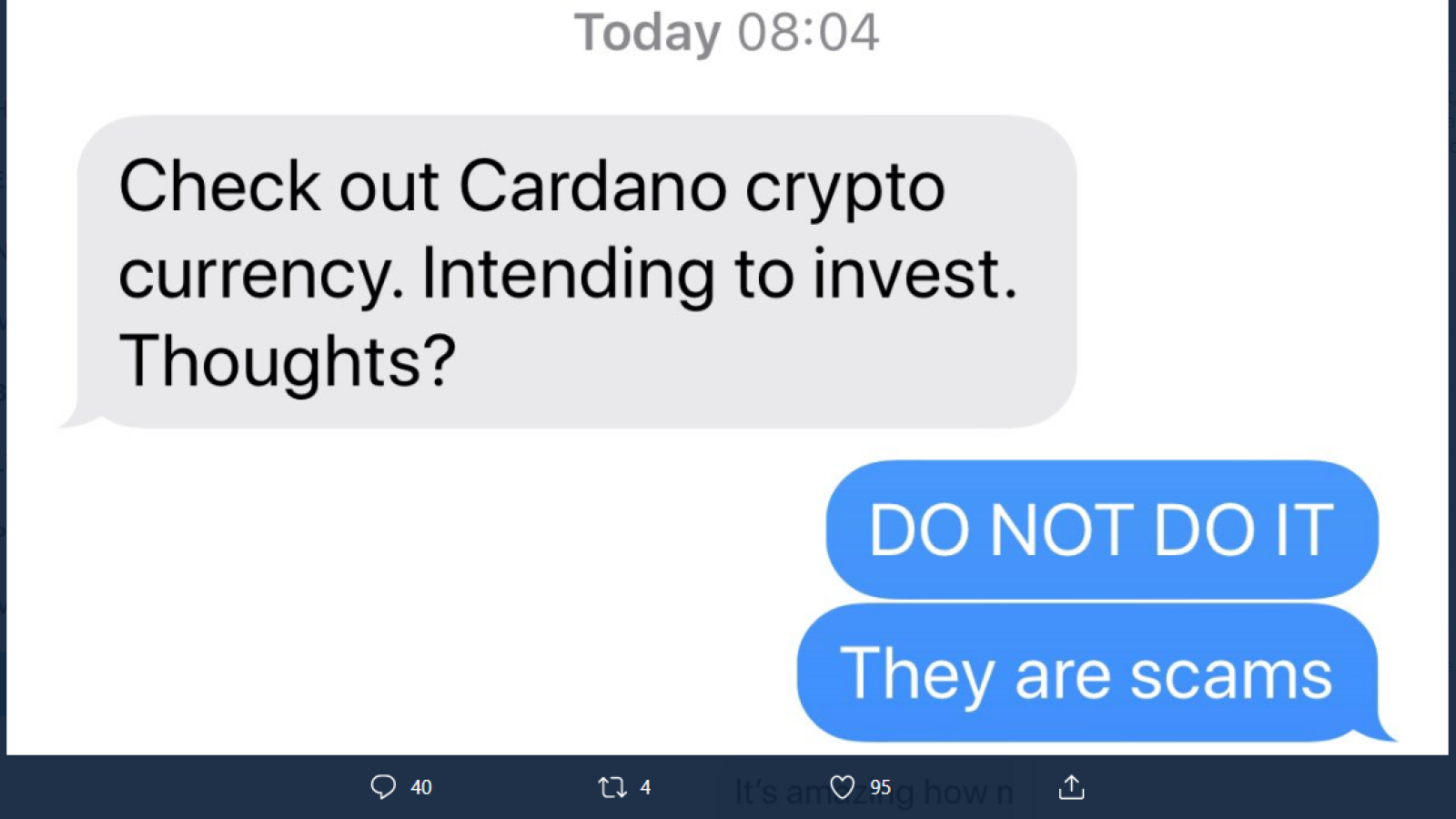 Mark Dow: Cardano (ADA) is a scam