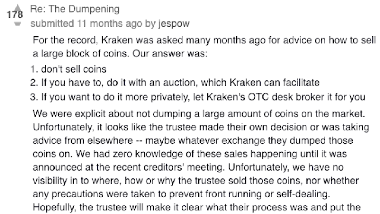 Mt. Gox Trustee’s Bank Book Leaked, and Creditors Should Be Outraged About Kraken Snub   