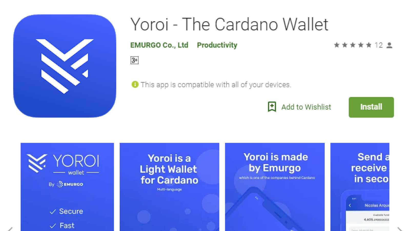 Yoroi Android app