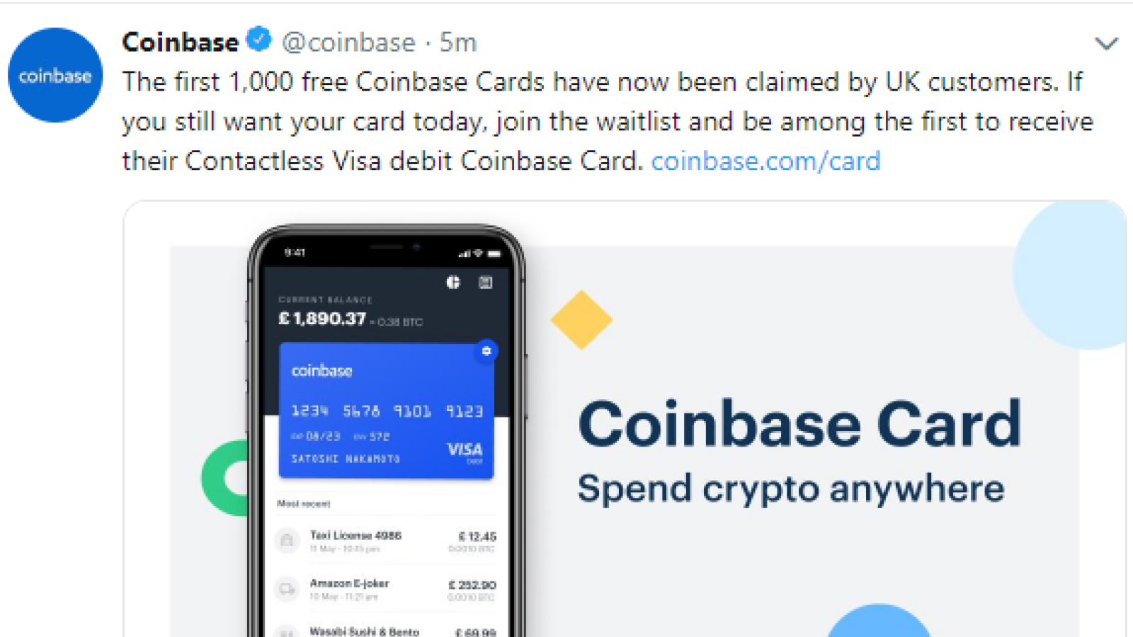 Coinbase heads for wide crypto adoption