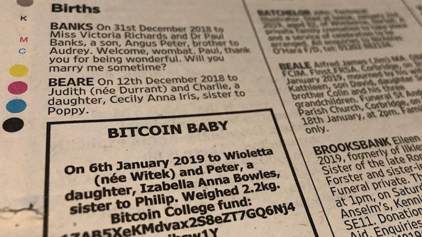 ‘Bitcoin baby’