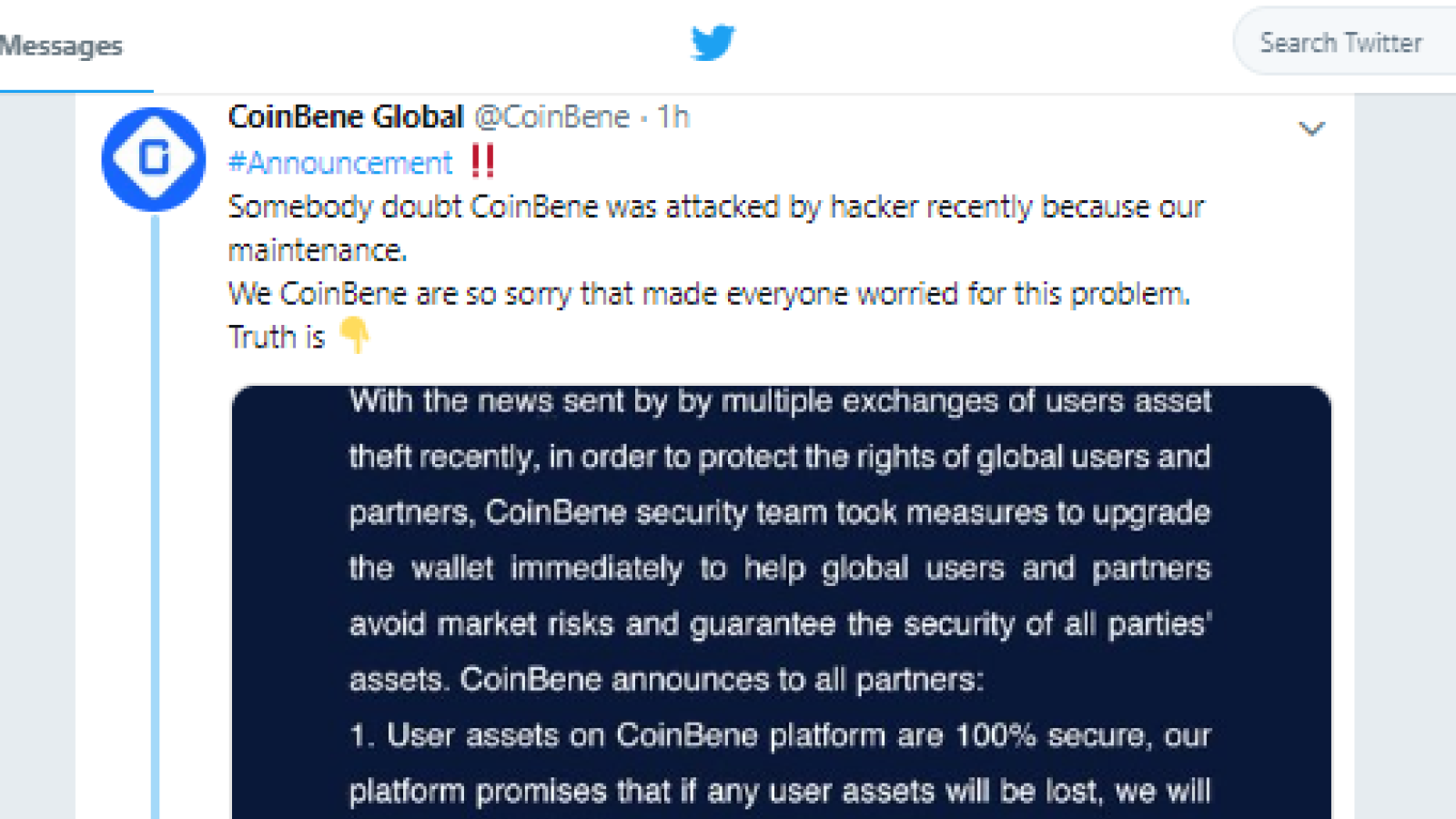 Coinbene