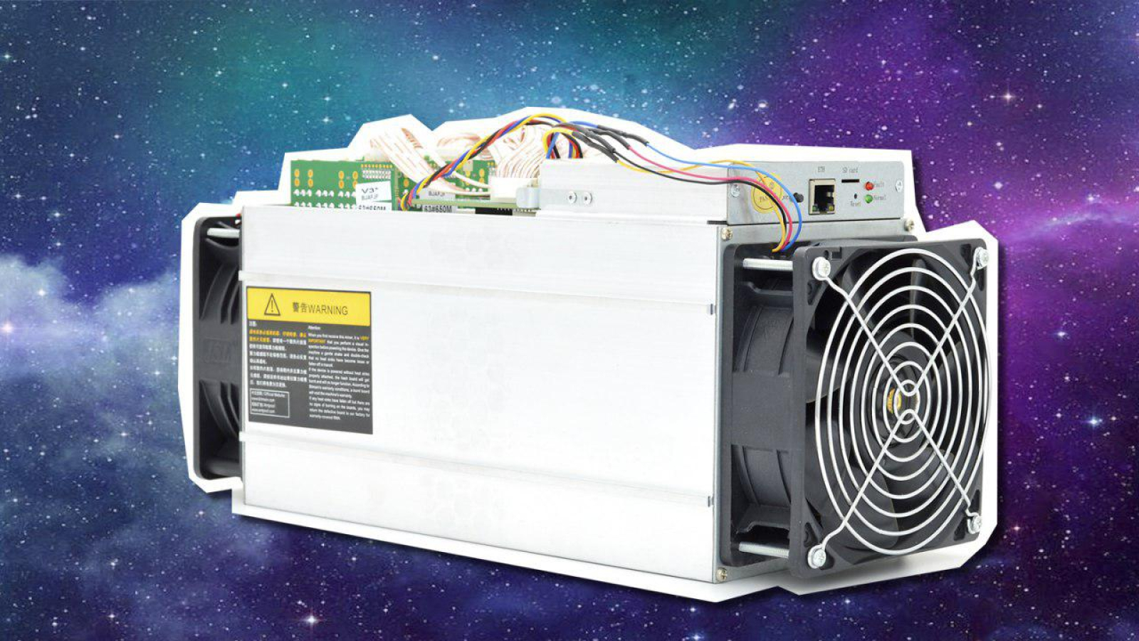 Antminer S9 mining hardware