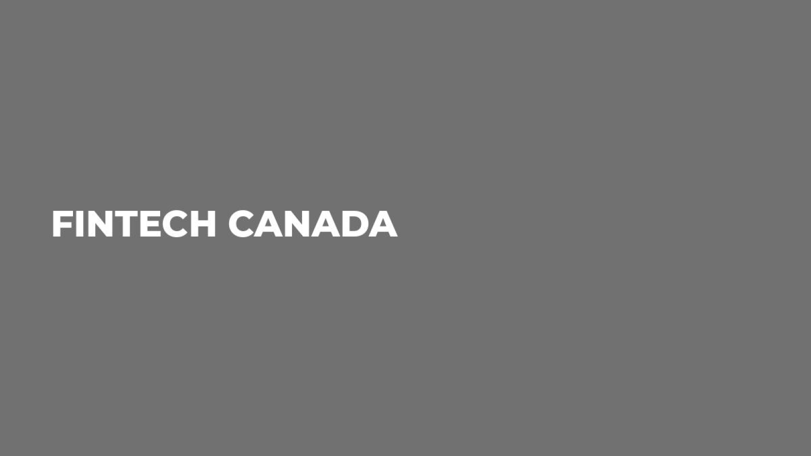FinTech Canada