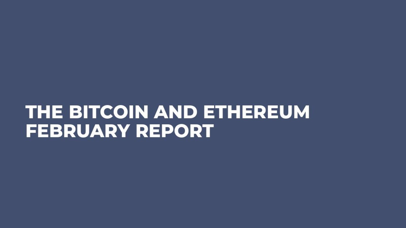 The Bitcoin and Ethereum February Report