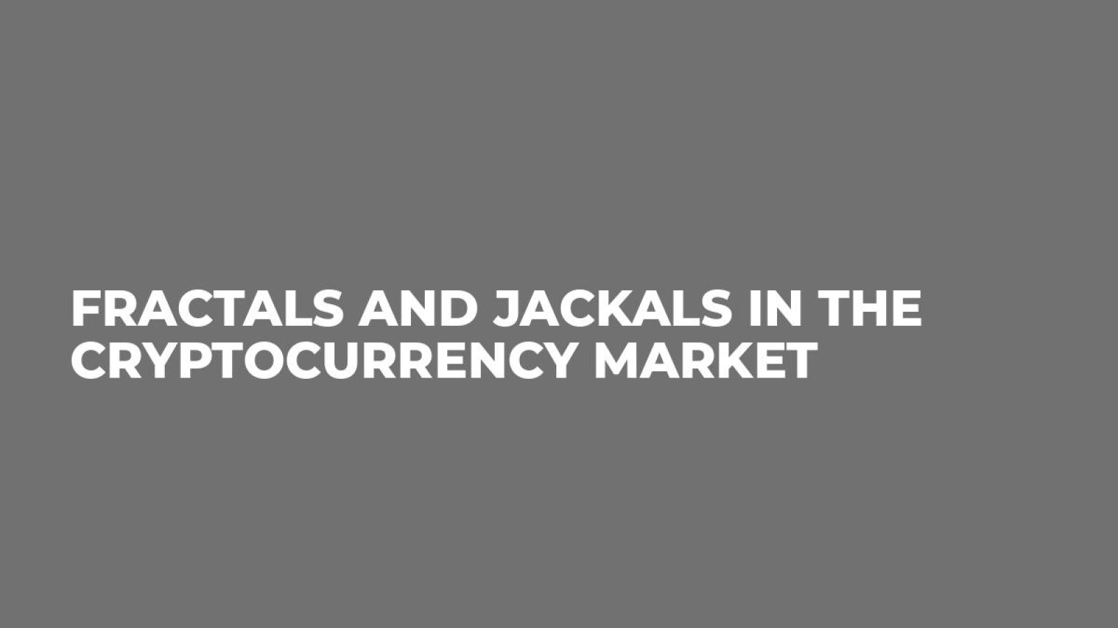 Fractals and Jackals in the Cryptocurrency Market