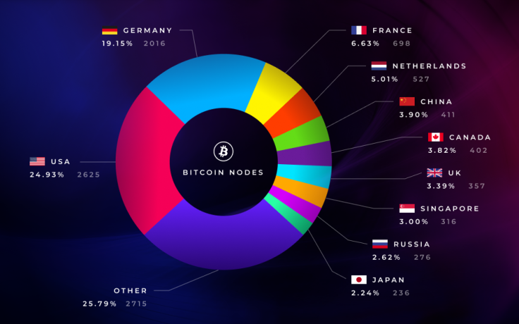 Top Countries by Bitcoin Nodes: US and Germany in the Lead 