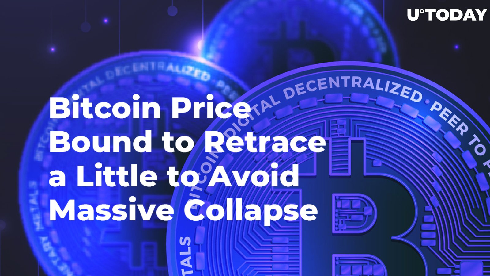 Bitcoin Price Bound to Retrace a Little to Avoid Massive Collapse: Expert Says