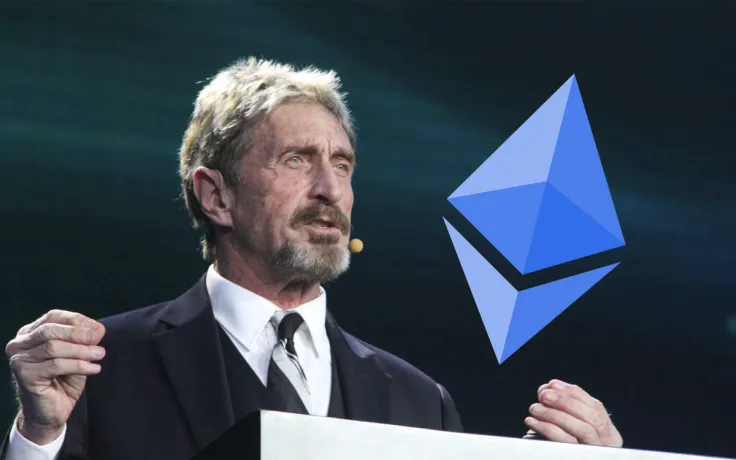 Ethereum, XRP, XLM Surge Highest Along with Bitcoin, McAfee Criticizes ETH