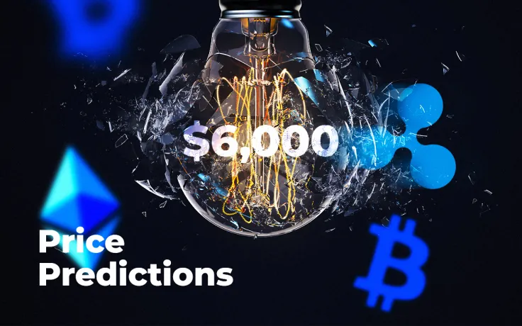 Price З: BTC, ETH, XRP — Bulls Broke $6,000 Pushing the Market Up