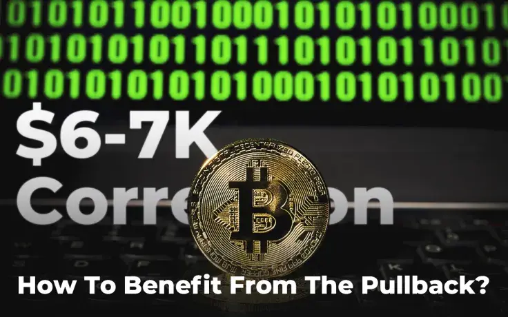 BTC Price Going Straight To $6-7K Correction – How To Benefit From The Pullback?