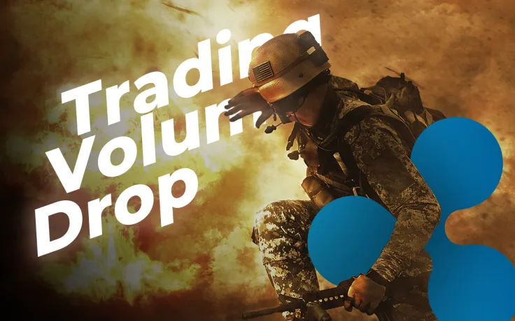 XRP Price Fighting for $0.40 Against the Trading Volume Drop