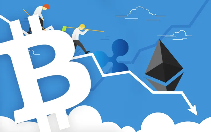 BTC, ETH, XRP Price Analysis — Bitcoin Is Facing a Downtrend Against Slowly Falling Altcoins