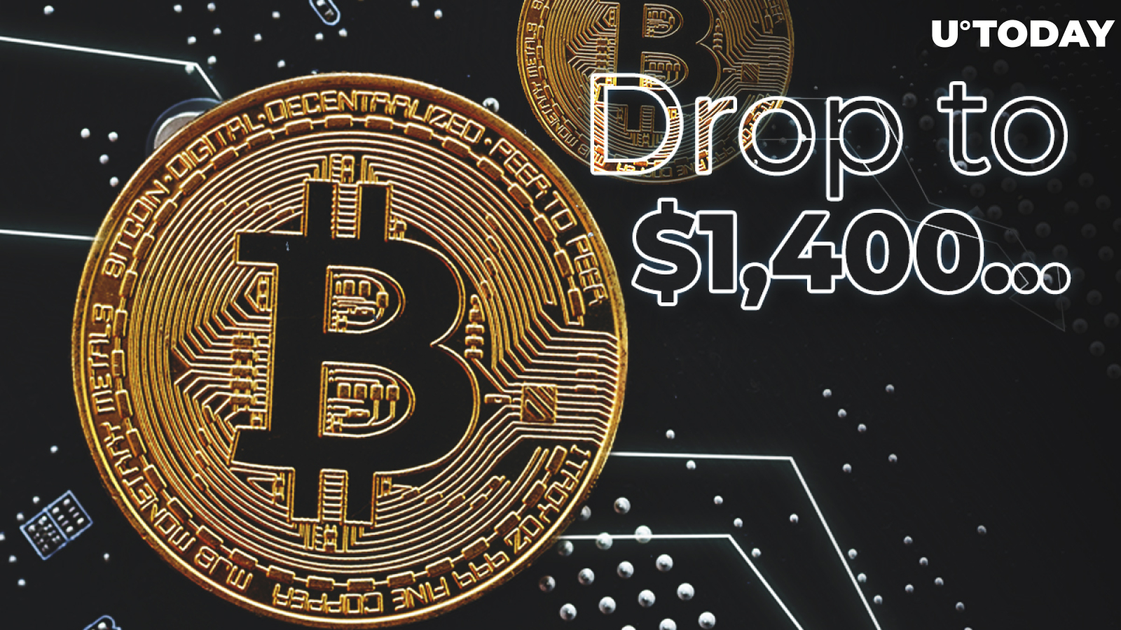 Crypto Trader Predicts That Bitcoin Price Could Drop to $1,400 Based on Elliott Wave Theory