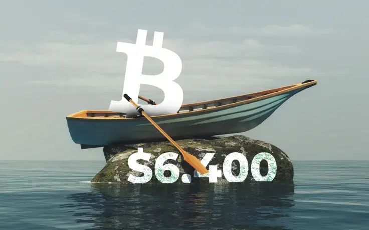Short-Term Bottom for Bitcoin is Most Likely to be at $6,400