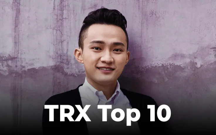 Tron (TRX) Surges to Top 10 as Justin Sun Teases TRON-Based Decentralized Stablecoin 