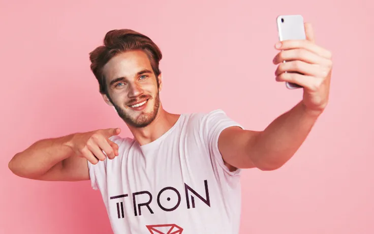 Tron Blockchain Gets Promoted by Number 1 YouTuber PewDiePie