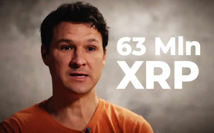 63 Mln XRP Moved Involving Jed McCaleb as XRP Whales Start Accumulating
