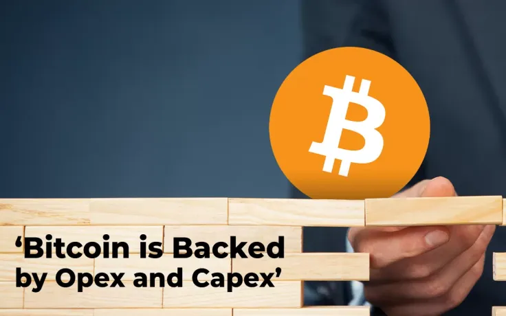 ‘Bitcoin is Backed by Opex and Capex’: Morgan Creek Digital Co-Founder
