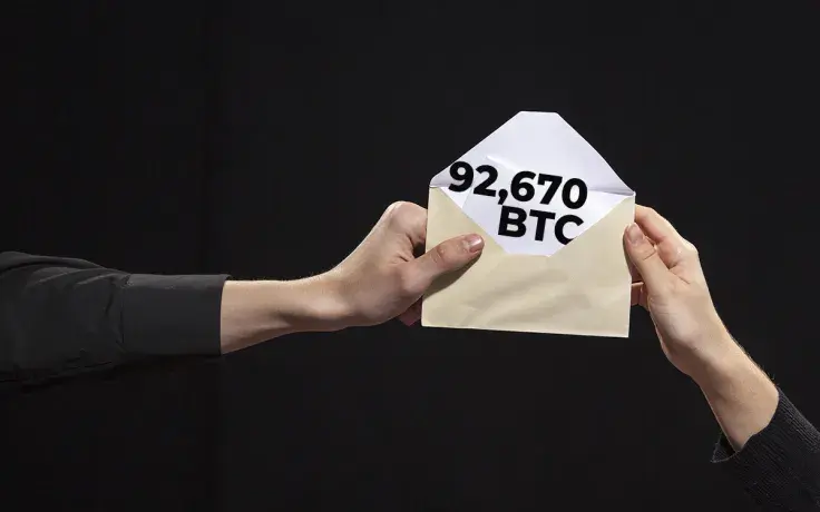 Bitcoin Whales Wire 92,670 BTC for $4.50 Fee