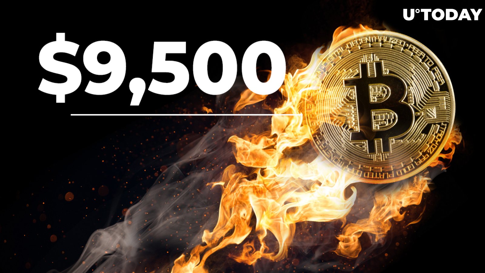 JUST IN: Bitcoin Price Surges to $9,500. Are Bulls About to Take the Wheel?