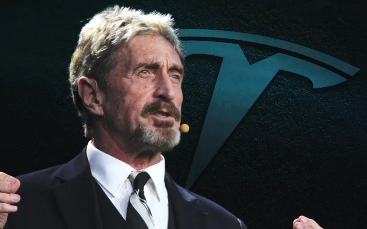 John McAfee Precognizes Musk’s Upcoming Big Announcement Despite Issues with Tesla’s “Self-Driving” Feature