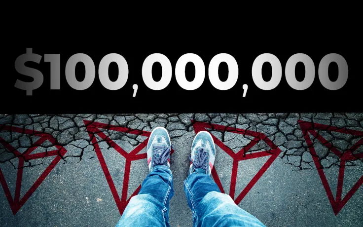 Tron Loses $100,000,000 Mln Worth of Tether (USDT) to Ethereum