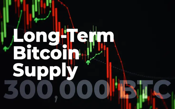Long-Term Bitcoin Supply Dropped 300,000 BTC Last Month, Good News: Glassnode
