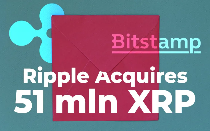 Ripple Gains 51 Mln XRP Through Bitstamp, While 65 Mln XRP Gets Shifted by Large Players