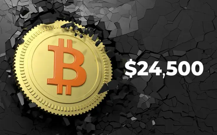 Bitcoin Breaks Above $24,500, Reaching New All-Time High