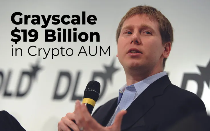Grayscale Now Holds $19 Billion in Crypto AUM, Barry Silbert Tweets