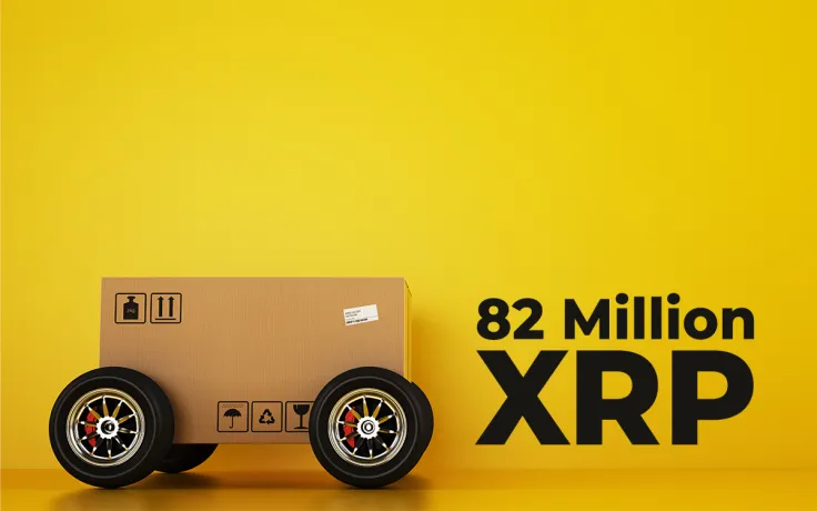 82 Million XRP Shifted by Coinbase and Bitstamp While XRP Loses Spot 3 to Tether